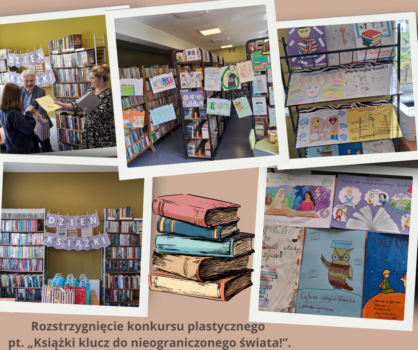 Rozstrzygnięcie konkursu pt. Książki klucz do nieograniczonego świata!"